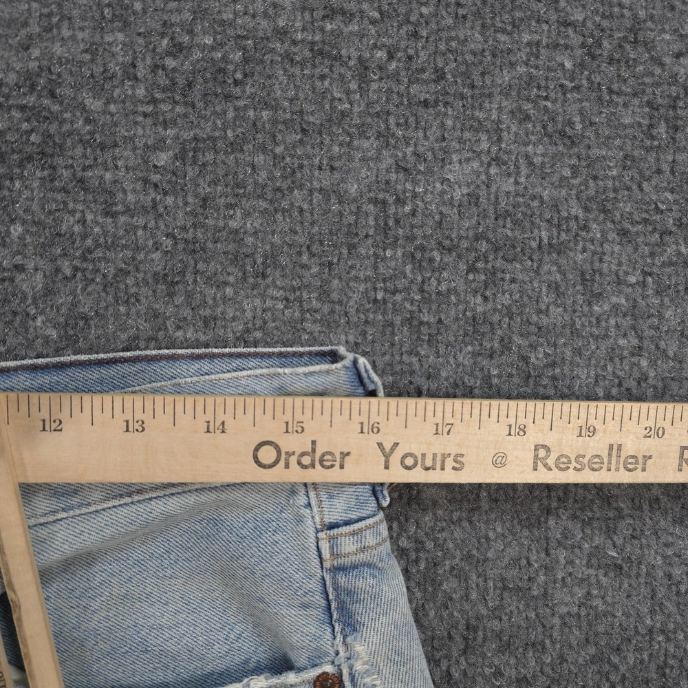 Citizens Of Humanity Shorts Womens 29 Blue Annabelle Cut-Off Raw Hem Distressed - Picture 10 of 13